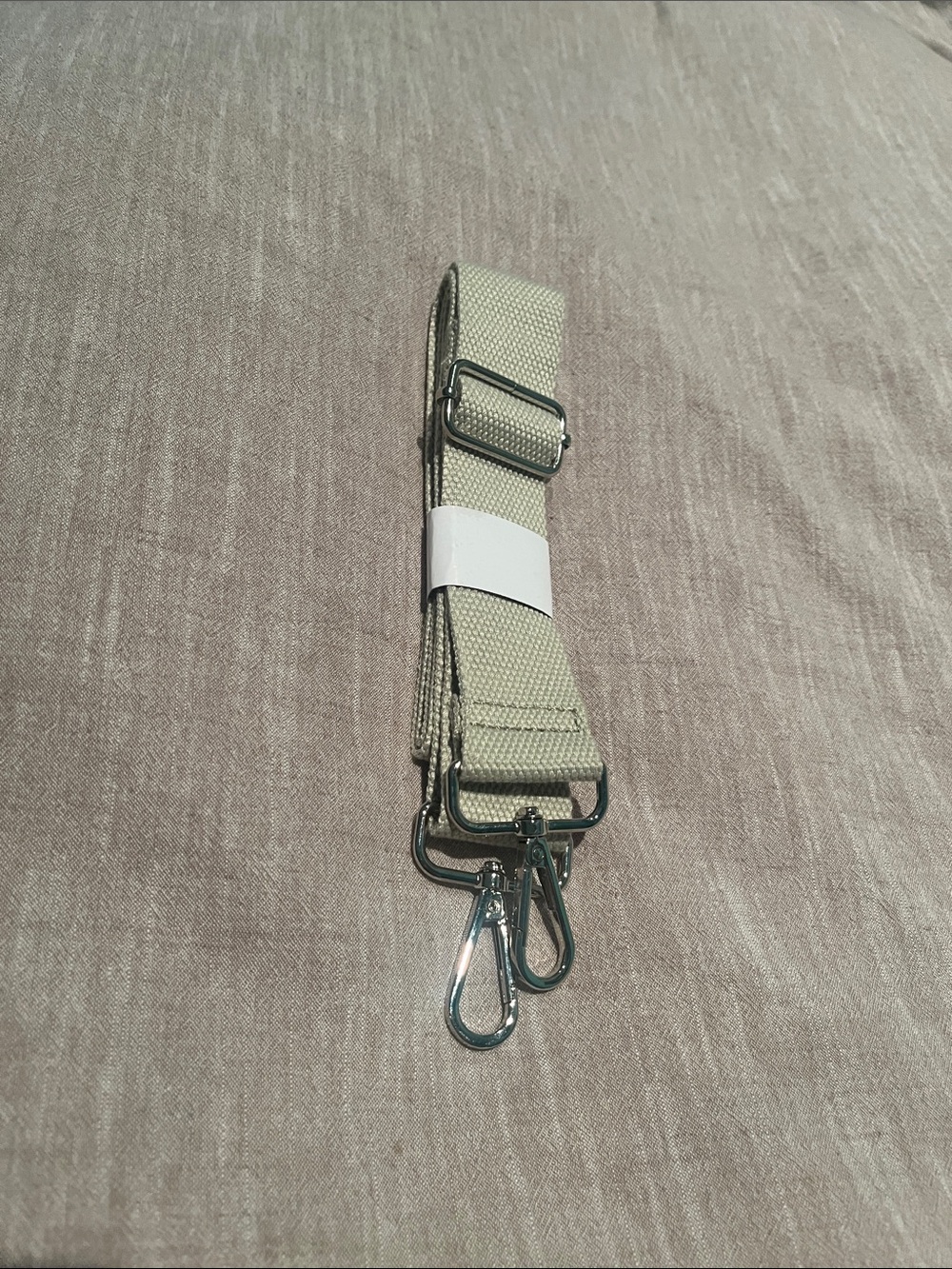 Detachable Canvas Strap for Bags, New — Light Beige